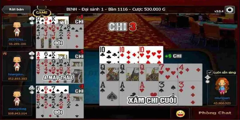 Game bài mậu binh trực tuyến trên FB88 hấp dẫn theo từng cấp độ