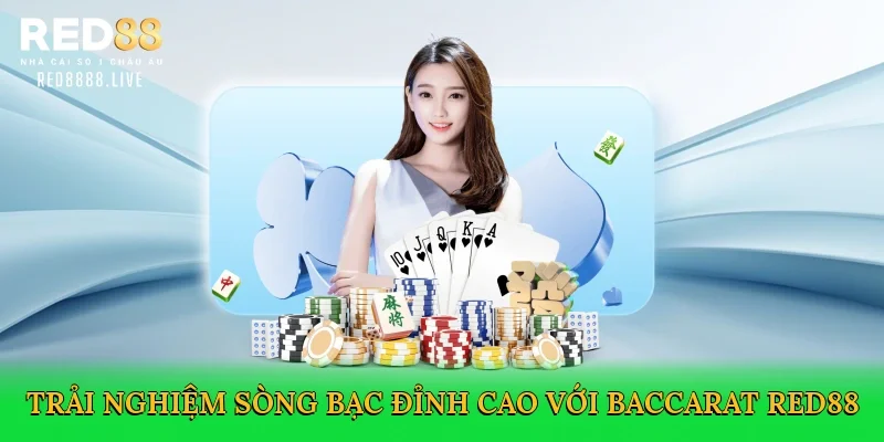 Trải nghiệm sòng bạc đỉnh cao với Baccarat Red88